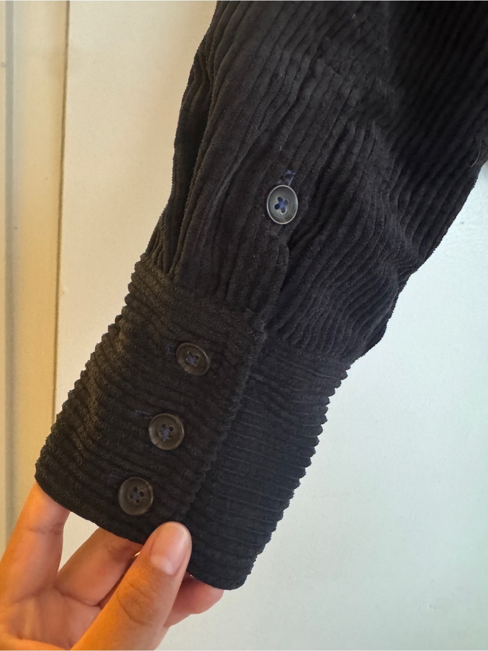 BDG Black Corduroy Boxy Jacket - Picture 4 of 4